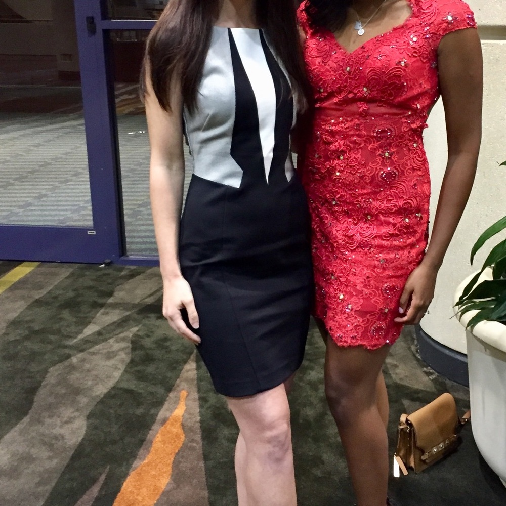 Black/White Gianni Bono Dress